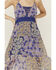 Image #3 - Miss Me Women's Floral Print Maxi Dress, Blue, hi-res