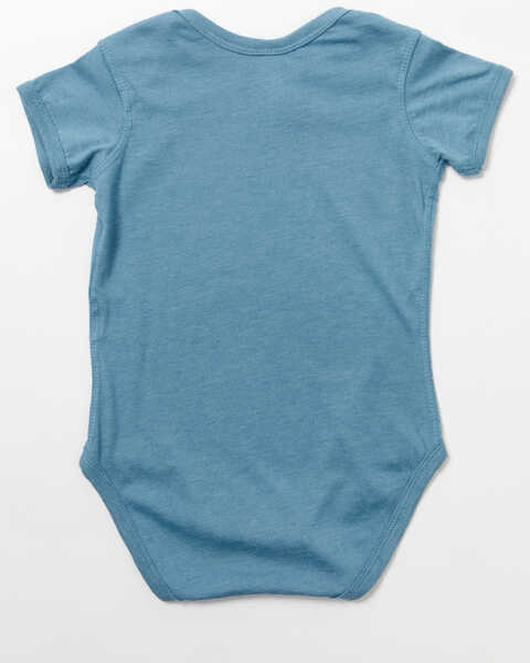 Image #3 - The NASH Collection Infant Boys' NASH Short Sleeve Onesie , Blue, hi-res
