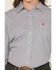 Image #3 - Cinch Women's Geo Print Long Sleeve Button-Down Stretch Western Shirt, Grey, hi-res