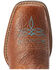 Ariat Boys' Lonestar Red Dirt Road Western Boots - Square Toe , Brown, hi-res
