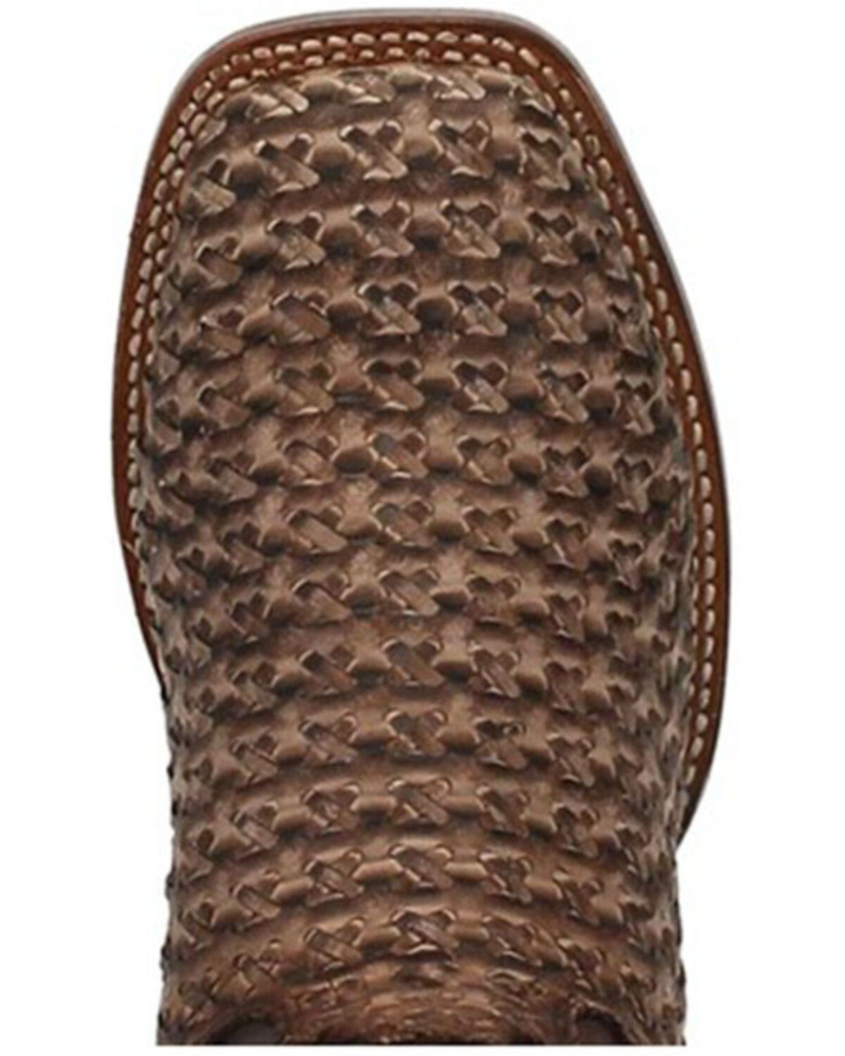 Image #6 - Dan Post Men's Stanley Western Performance Boots - Broad Square toe, Brown, hi-res