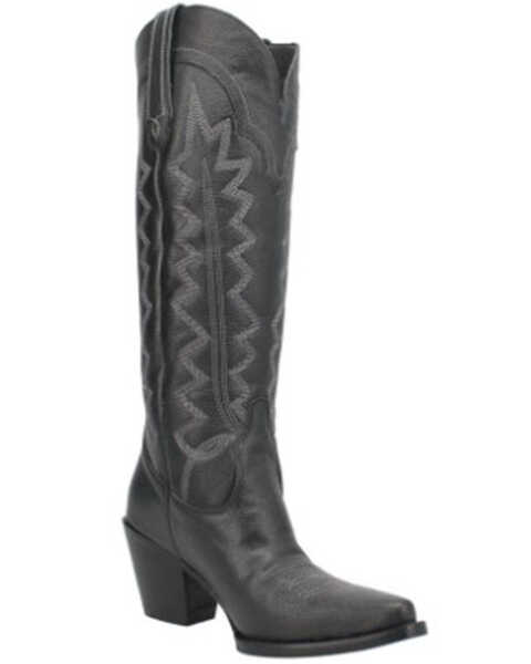 Dingo Women's High Cotton Western Boots - Snip Toe, Black, hi-res