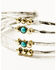 Image #2 - Shyanne Women's Americana Cuff Bracelet , Silver, hi-res