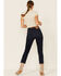 Levi's Women's 501 Authentic Cropped Jeans, Blue, hi-res