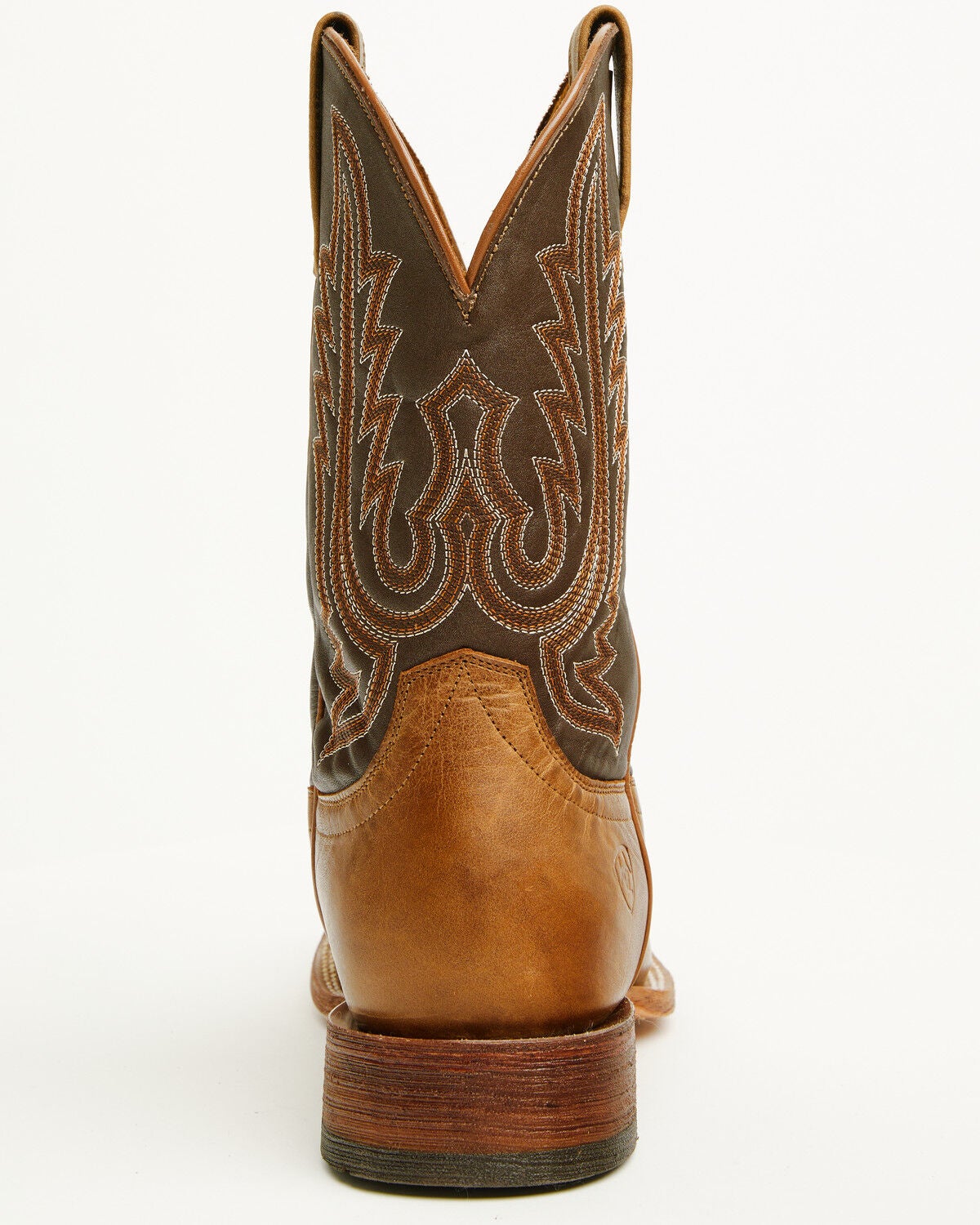 Image #5 - Ariat Men's Country Roads Western Boots - Broad Square Toe, Tan, hi-res
