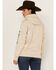 Image #4 - Ariat Women's Boot Barn Exclusive Embroidered Logo Hoodie, Tan, hi-res