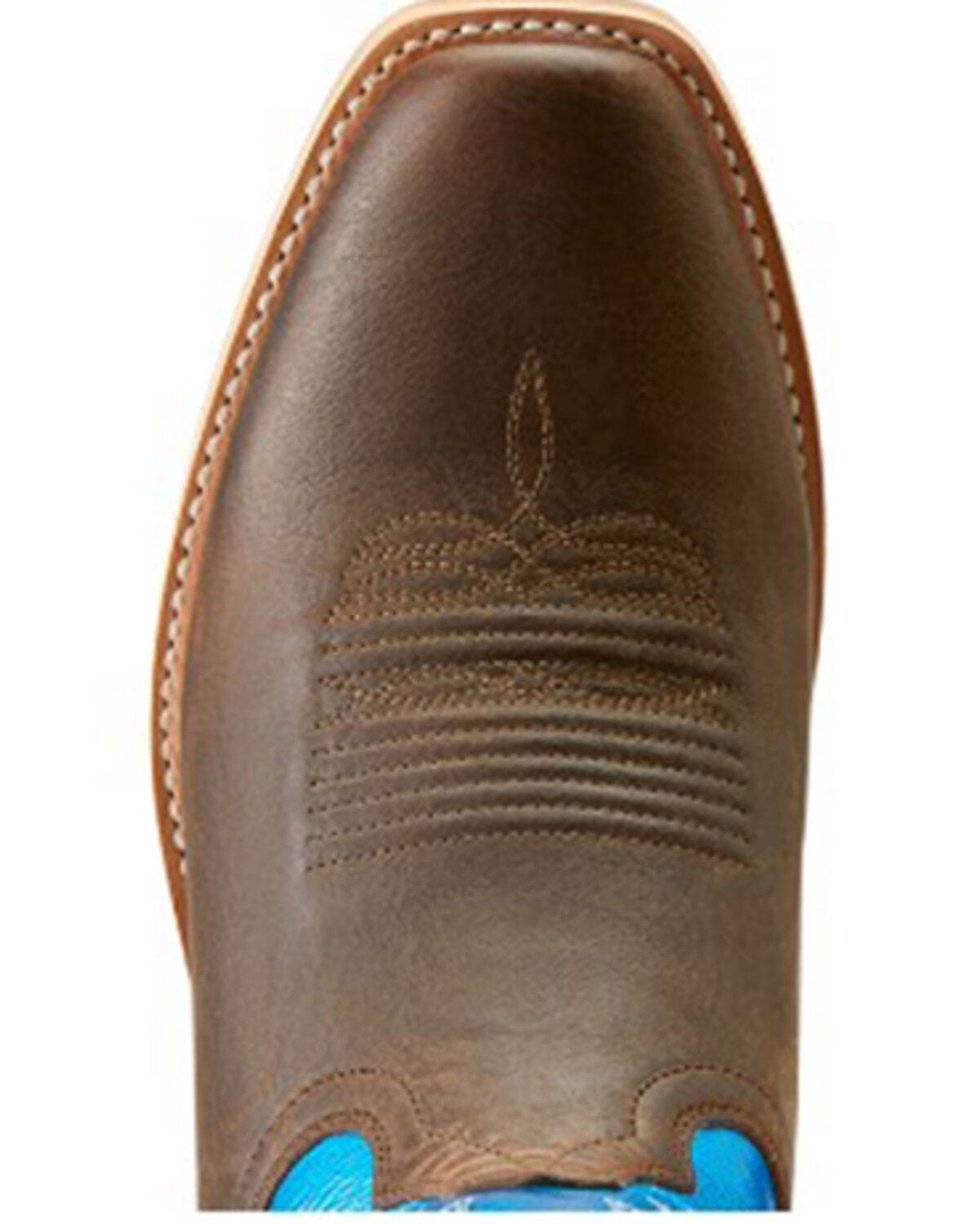 Image #4 - Ariat Men's Ringer Tall Performance Western Boots - Square Toe, Brown, hi-res