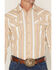 Image #3 - Gibson Trading Co Men's Dustline Striped Long Sleeve Snap Western Shirt - Tall, Lt Brown, hi-res