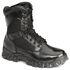 Rocky Men's 8" AlphaForce Zipper Waterproof Duty Boots, Black, hi-res