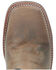 Image #2 - Smoky Mountain Men's Duke Western Boots - Square Toe, Brown, hi-res