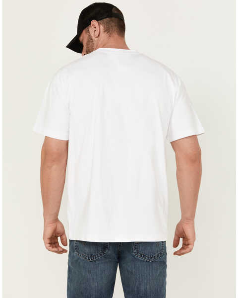 Image #4 - Hawx Men's Forge Solid Short Sleeve T-Shirt , White, hi-res