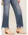 Image #2 - Free People Women's Straight Up Baggy Medium Wash High Rise Jeans, Medium Wash, hi-res