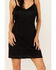 Image #3 - Idyllwind Women's Barbie Lace Fringe Mini Dress , Black, hi-res