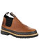 Image #1 - Georgia Boot Men's Revamp Romeo Work Shoes - Soft Toe, Brown, hi-res