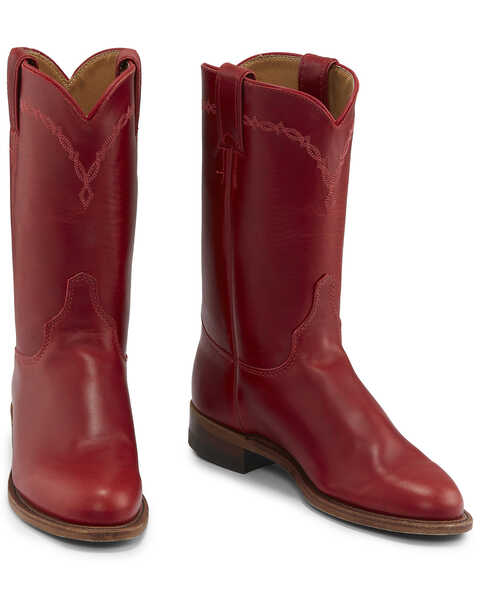 Image #7 - Justin Women's Bernice Western Boots - Round Toe, , hi-res