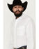 Ariat Men's Winkle Free  Long Sleeve Button Down Western Shirt , White, hi-res