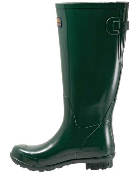 Image #3 - Pendleton Women's Gloss Tall Rain Boots - Round Toe, Green, hi-res