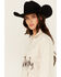 Image #2 - Ariat Women's Boot Barn Exclusive 1/2 Zip Scenic Pullover, Oatmeal, hi-res