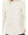 Image #3 - Moonshine Spirit Men's Uptown Geo Dobby Striped Print Long Sleeve Snap Western Shirt , Cream, hi-res