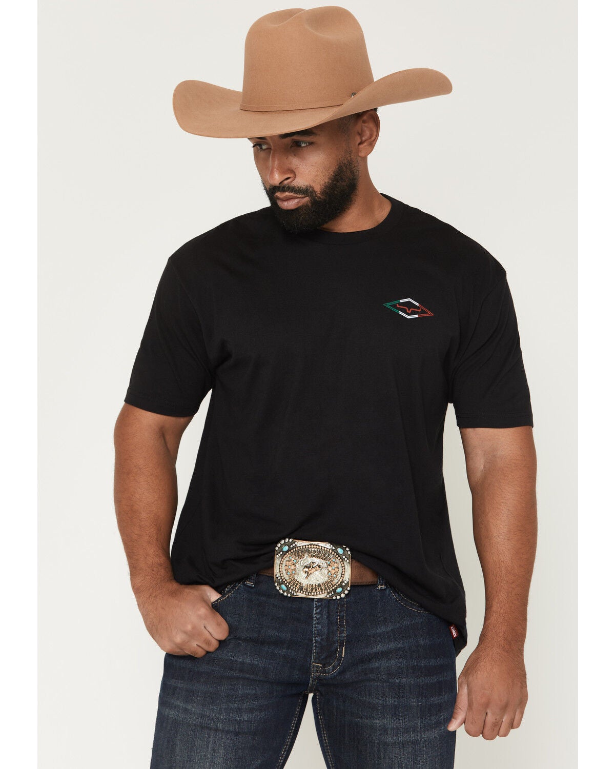 Image #2 - Kimes Ranch Men's Tredwell Short Sleeve Graphic T-Shirt, Black, hi-res