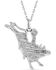 Image #2 - Montana Silversmiths Men's Bull Rider Pendant Necklace, Silver, hi-res