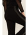 Image #2 - Ariat Women's Chain Stripe Slim Trouser Flare Jeans, Black, hi-res