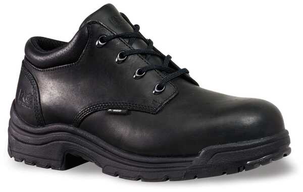 Timberland Men's Titan Work Shoes - Alloy Toe, Black, hi-res