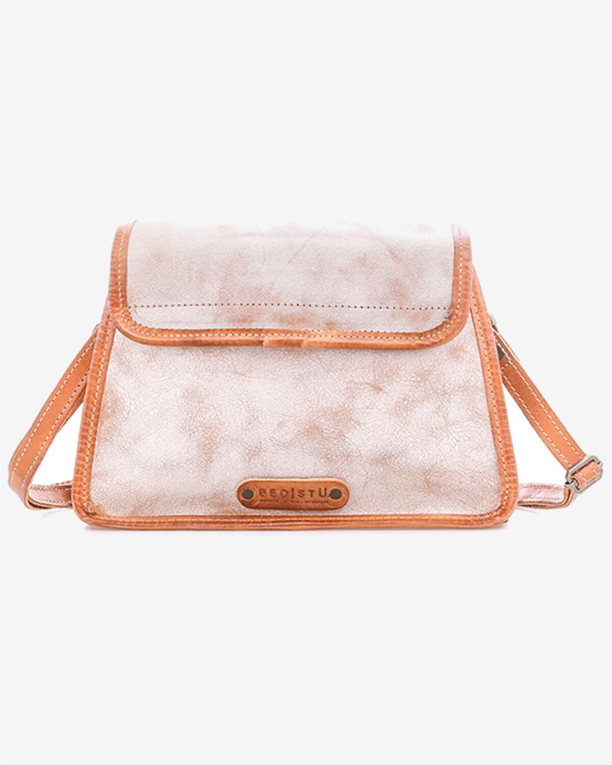 Image #2 - Bed Stu Women's Ceremonious Structured Bag, Beige, hi-res