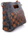 Image #3 - Bed Stu Women's Keiki Leather Woven Checkered Crossbody Bag, Black, hi-res
