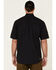 Image #4 - Ariat Men's Solid Black Ventek Outbound Short Sleeve Button-Down Western Shirt - Big, Black, hi-res