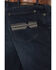 Image #4 - Wrangler 20X Men's Alvarado 33 Dark Wash Extreme Relaxed Straight Stretch Denim Jeans, Dark Wash, hi-res