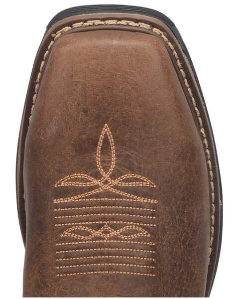 Dan Post Men's Storms Eye Waterproof Western Work Boots - Composite Toe , Brown, hi-res