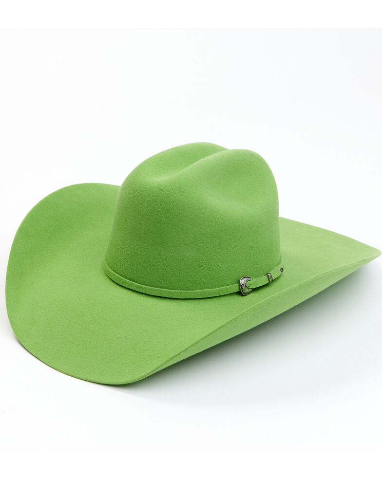 Seratelli 2X Wool Western Hat, Bright Green, hi-res