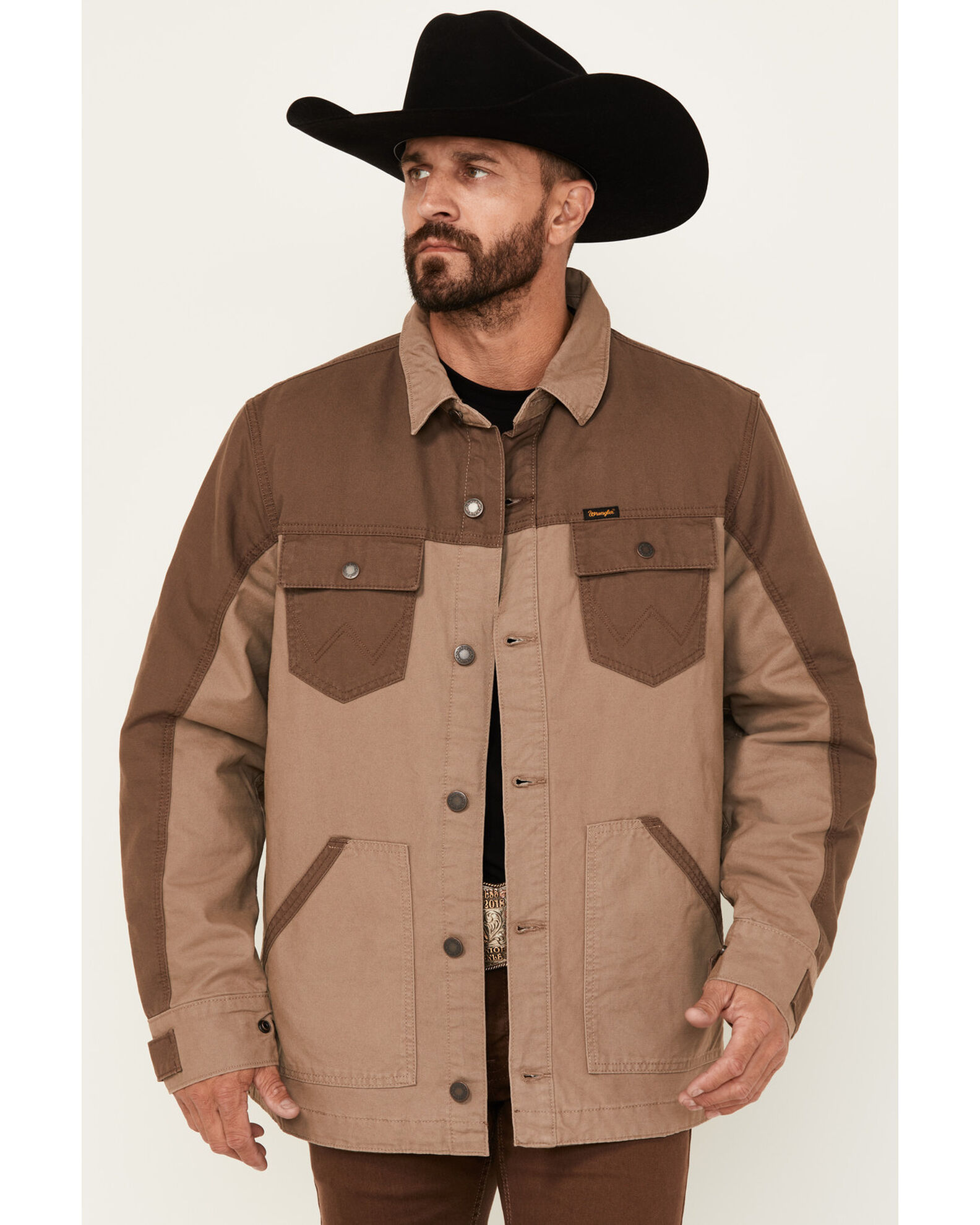 Wrangler canvas jacket outlet