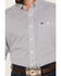 Wrangler Men's Classics Geo Print Long Sleeve Button-Down Western Shirt - Tall, Navy, hi-res