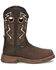 Image #2 - Tony Lama Men's Force Waterproof Western Work Boots - Composite Toe, Brown, hi-res