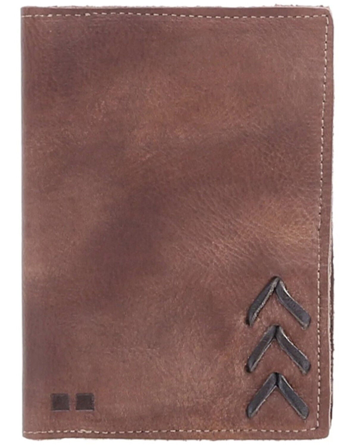Image #1 - Bed Stu Men's Stardust Bifold Wallet, Black/brown, hi-res