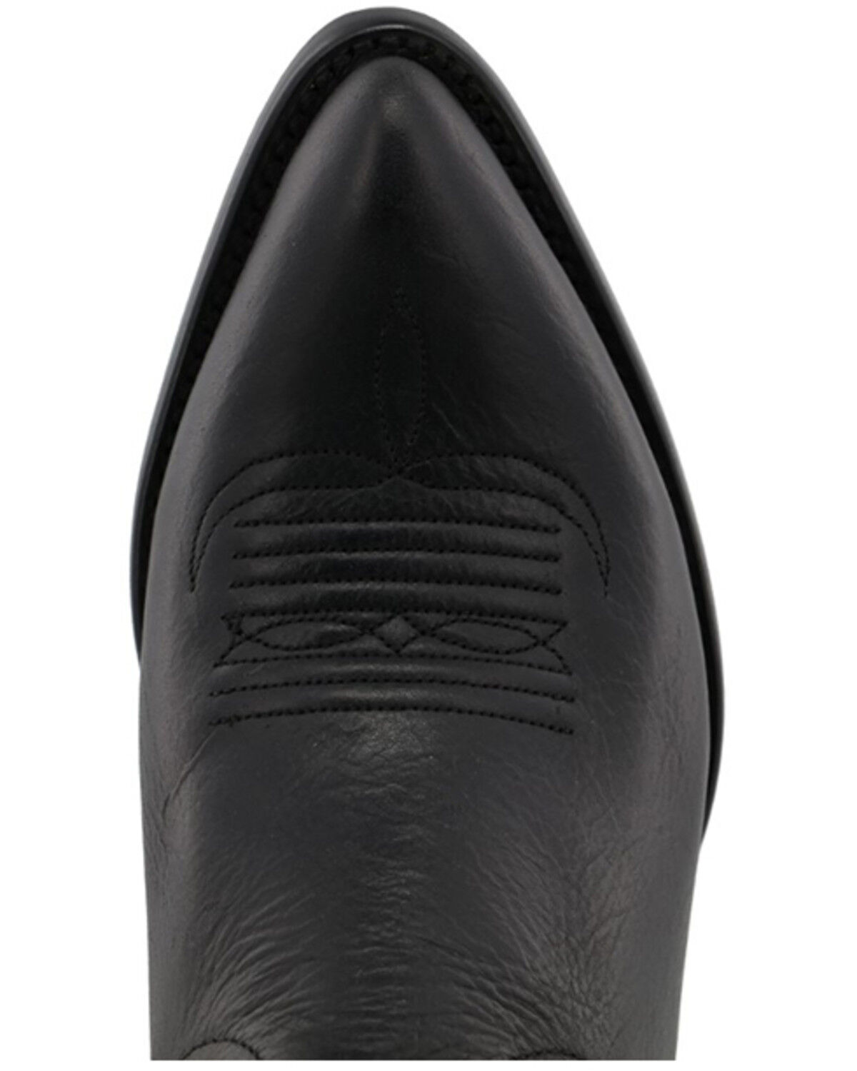 Image #6 - Black Star Women's Eden Stitched Onyx Western Boot - Round Toe, Black, hi-res