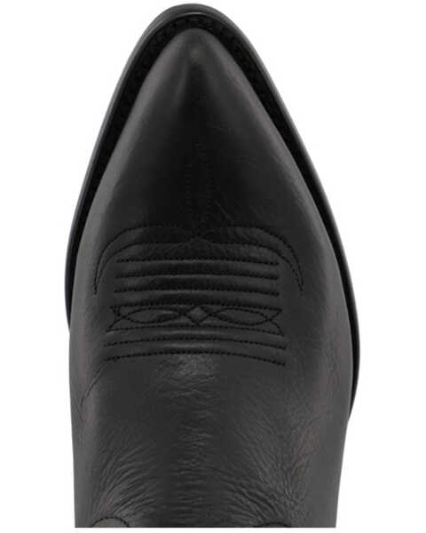 Image #6 - Black Star Women's Eden Stitched Onyx Western Boot - Pointed Toe, Black, hi-res
