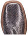 Image #6 - Dan Post Men's Exotic Cobra Western Boots - Broad Square Toe, Black, hi-res