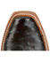 Image #6 - Tony Lama Women's Zaire Exotic Full Quill Ostrich Western Boots - Square Toe, Chocolate, hi-res