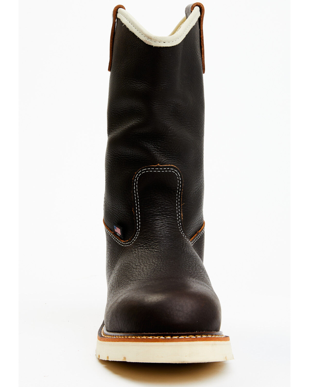 Image #4 - Thorogood Men's Boot Barn Exclusive Welly Waterproof Pull-On Boot - Soft Toe, Brown, hi-res