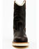 Thorogood Men's Welly Waterproof Pull On Boot - Soft Toe, Brown, hi-res