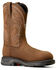 Image #1 - Ariat Men's WorkHog® XT Distressed Work Boots - Carbon Toe, Brown, hi-res