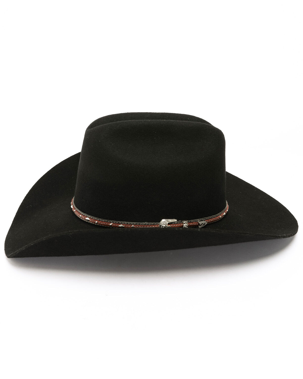 Image #5 - Cody James Range Rider Felt Cowboy Hat, Black, hi-res