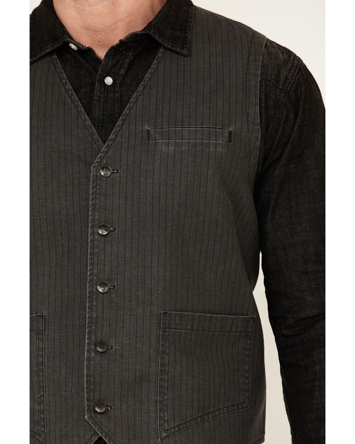 Image #3 - Moonshine Spirit&reg; Men's Jukebox From Summer Yarn Dye Striped Vest, , hi-res