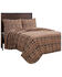 Image #1 - HiEnd Accents Mesa Wool Blend Twin Size Blanket Set - 2 Piece, Multi, hi-res