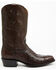 Image #2 - Cody James Black 1978® Men's Chapman Exotic Full-Quill Ostrich Western Boots - Medium Toe , Brown, hi-res