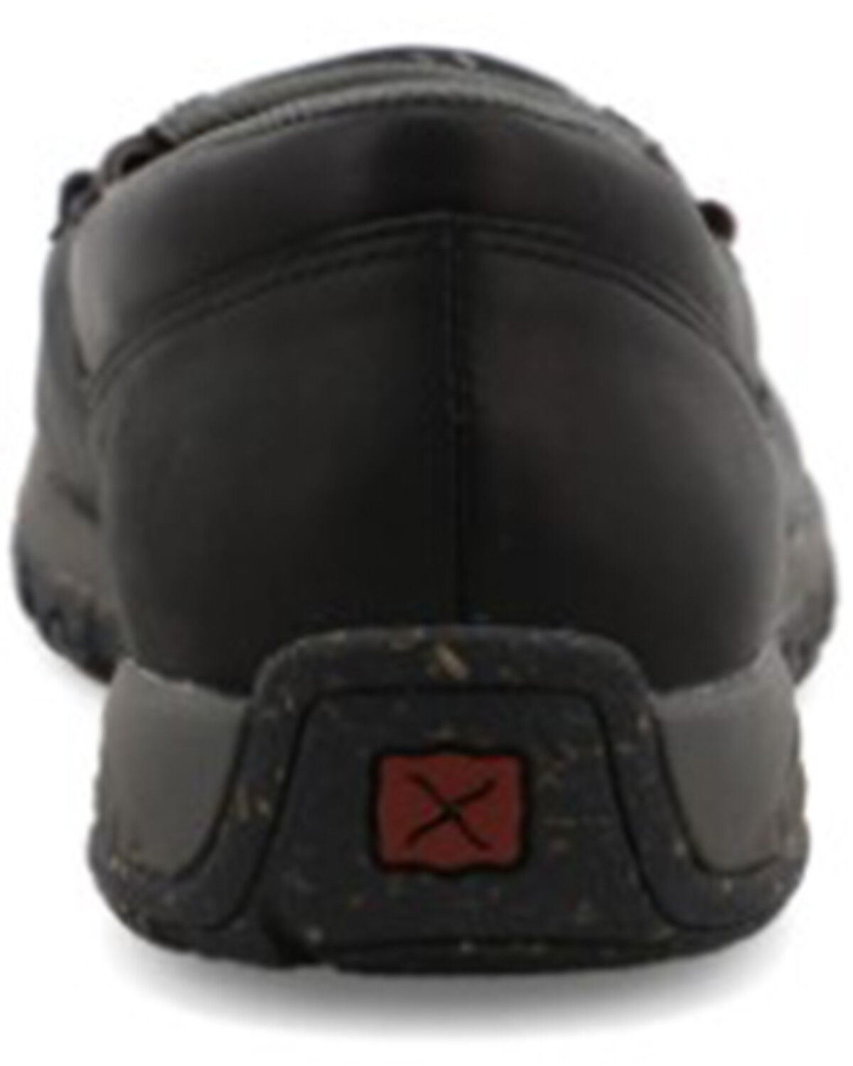 Image #5 - Twisted X Women's Slip-On Driving Mocs, Black, hi-res