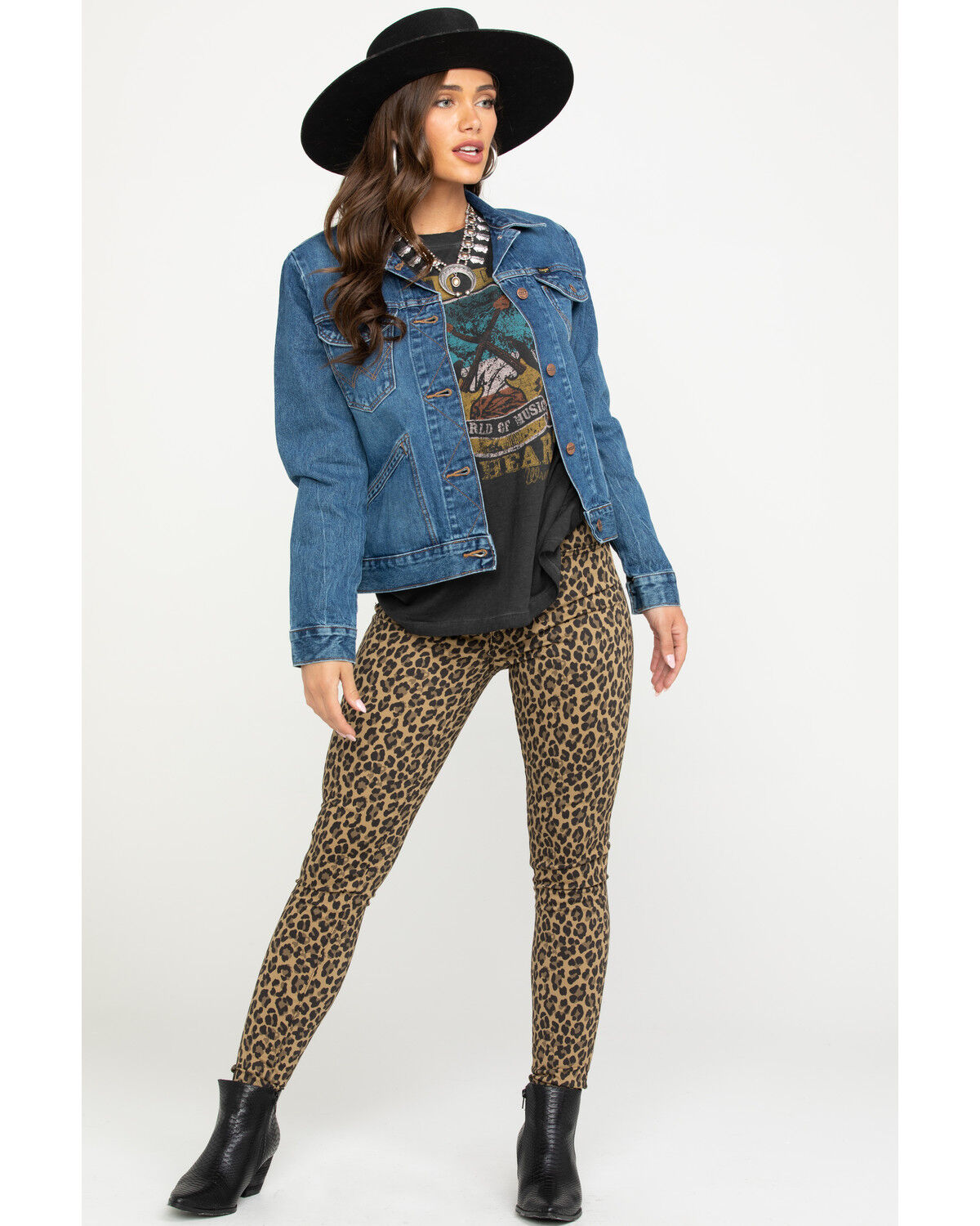 levi's leopard jeans